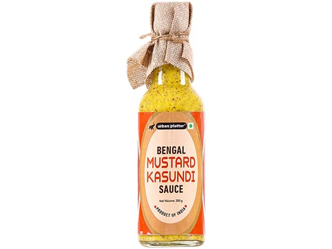 Urban Platter Vegan Bengal Mustard Kasundi Sauce, 200 g