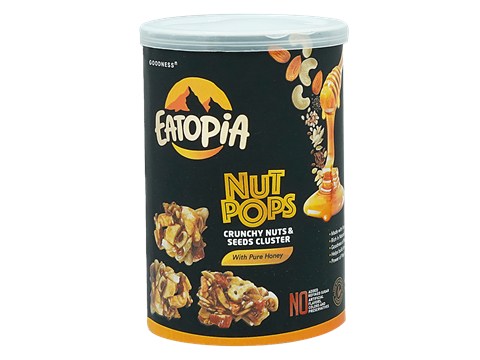 Eatopia Nut Pops - With Pure Honey, Rich In protein, No Added Preservatives, 100 g