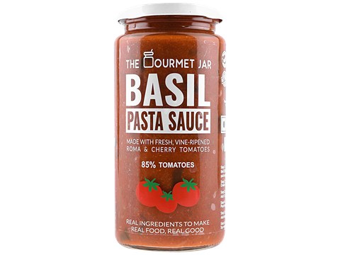 The Gourmet Jar Pasta Sauce - Basil, 390 g