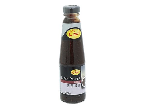 Ongs Black Pepper Sauce, 227 ml