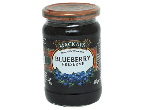 Mackays Blueberry Preserve, 340 g