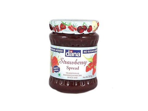 Dana Jam - Diabetic, Strawberry, Sugar Free, 315 g