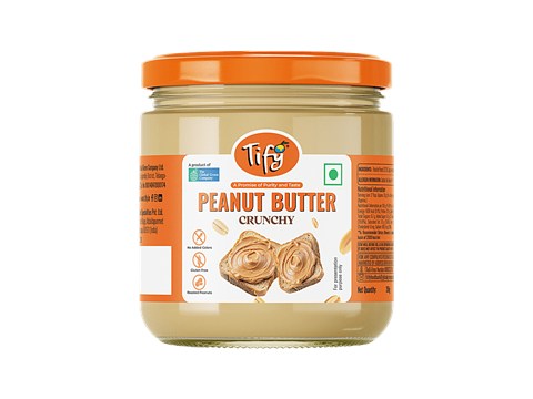 Tify Crunchy Peanut Butter, 350 g