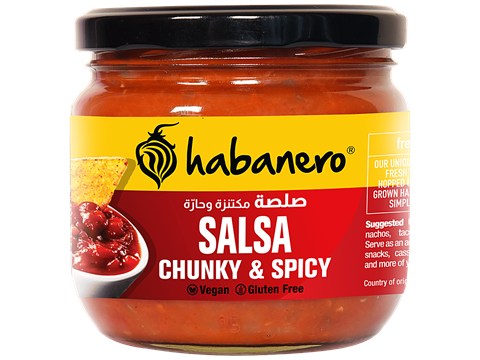 Habanero Chunky & Spicy Salsa, 250 g