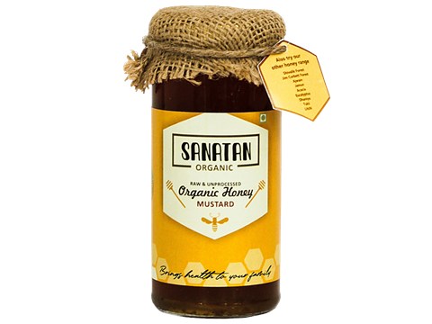 Sanatan Organic Mustard Honey, 250 g