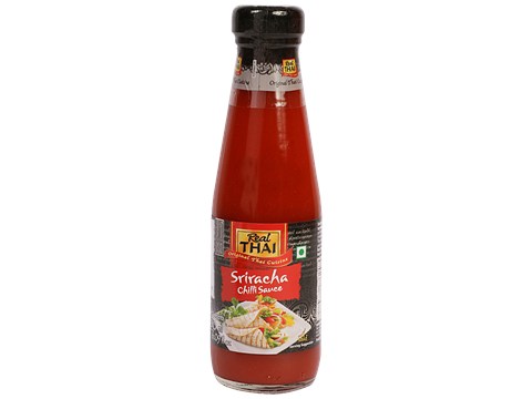 REAL THAI Sriracha Hot Chilli Sauce, 180 ml
