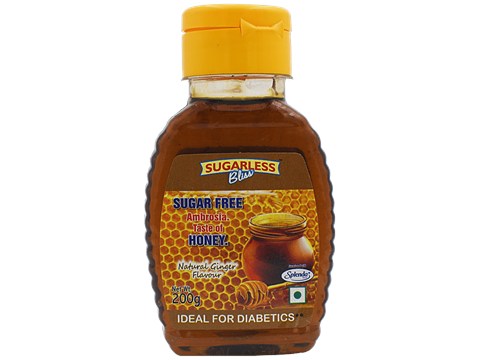 Sugarless Bliss Sugar Free Ambrosia Taste Of Honey - Natural Ginger Flavour, 200 g