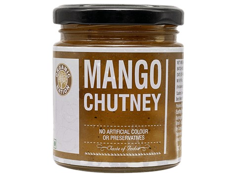 Organic Nation Mango Chutney, 225 g