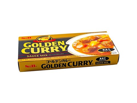 S&B Golden Curry Sauce Mix - Hot, 220 g