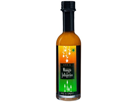 Sprig Mango Jalapeno Hot & Sweet Sauce, 60 g