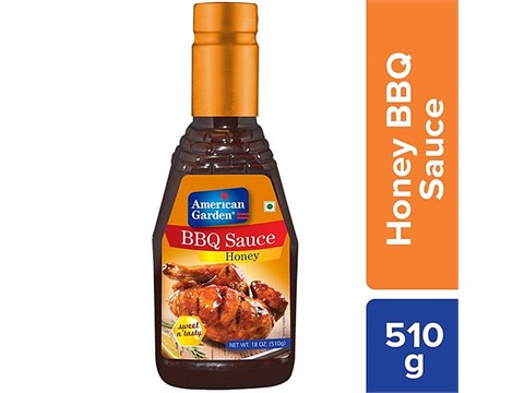 American Garden BBQ Sauce - Honey, 510 g