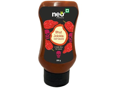 Neo Foods Bhut Jolokia Hot Sauce, 290 g