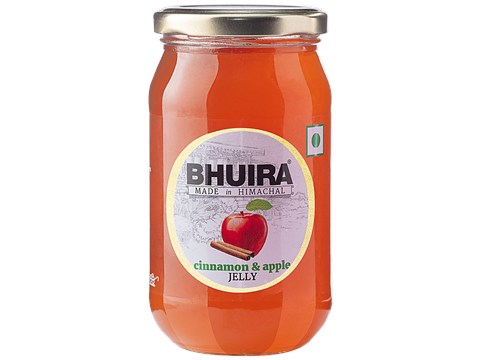 BHUIRA  Cinnamon & Apple Jelly - Handmade, No Added Preservatives, 470 g