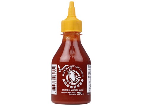 Flying Goose Sriracha Mustard Sauce - Rich & Creamy, 200 ml