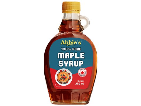 Abbies Pure Maple Syrup - With Hints Of Caramel, Vanilla & Prune, 250 ml