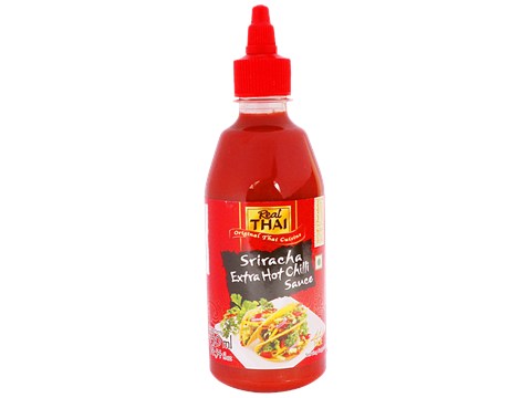 REAL THAI Sriracha Extra Hot Chilli Sauce, 430 ml