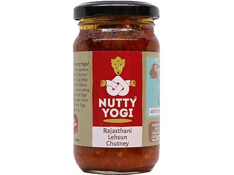 Nutty Yogi Rajasthani Lehsun Chutney, 200 g