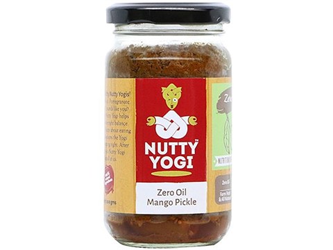 Nutty Yogi Zero Oil Mango Pickle, 200 g