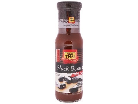 REAL THAI Black Bean Wok Sauce, 150 ml