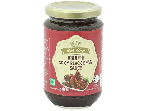 Woh Hup Spicy Black Bean Sauce, 340 g