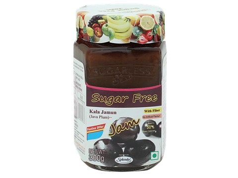 Sugarless Bliss Sugar Free Jam - Kala Jamun (Java Plum), 300 g