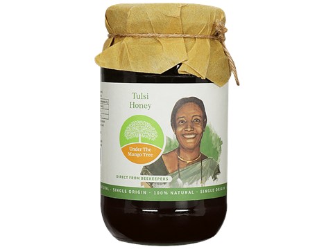 Under The Mango Tree Tulsi Honey, 500 g