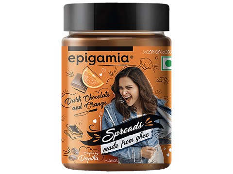 Epigamia  Ghee Spreads - Dark Chocolate Orange, 250 g