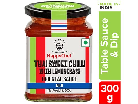 HappyChef Thai Sweet Chilli Sauce With Lemongrass, 300 g
