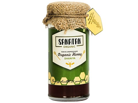 Sanatan Organic Dhaniya Honey, 250 g