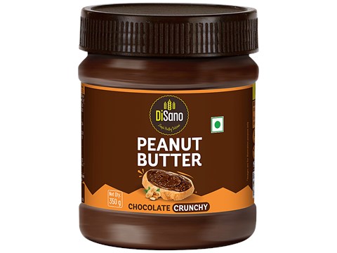 Disano Chocolate Crunchy Peanut Butter, 350 g
