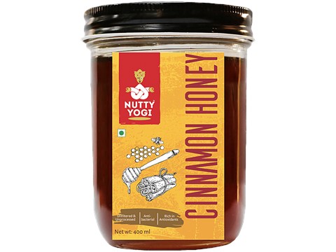 Nutty Yogi Cinnamon Honey, 400 g