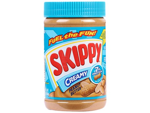 Skippy Creamy Peanut Butter Spread, 462 g