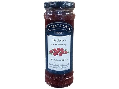 St. Dalfour Rhapsodie De Fruit High Fruit Content Spread- Raspberry, 284 g