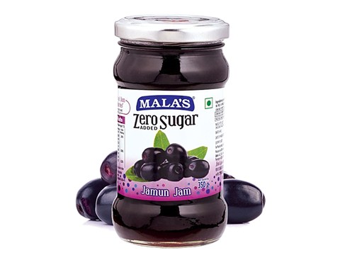 Malas Zero Sugar Added Jamun Jam, 350 g