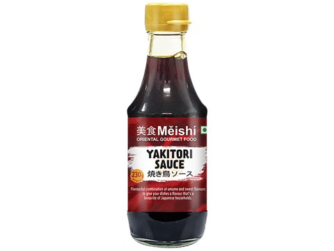 Meishi Yakitori Sauce - Sweet Flavour,  Adds Umame, For Japanese / Asian Cooking, 230 g