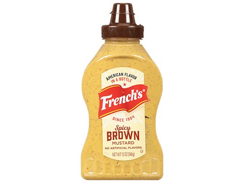 French's Spicy Brown Mustard, 340 g