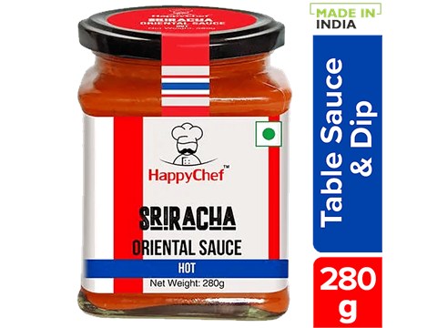 HappyChef Sriracha Chilli garlic Sauce, 280 g