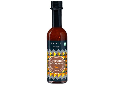 Sprig Chipotle Adobado Mexican Chile Hot Sauce, 65 g