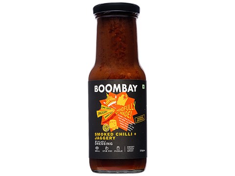 Boombay Smoked Chilli + Jaggery Dressing - Sweet, Tangy & Spicy, 220 g