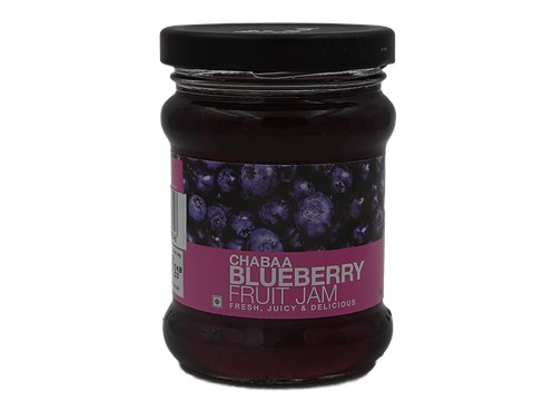Chabaa Fruit Jam - Blueberry, 240 g