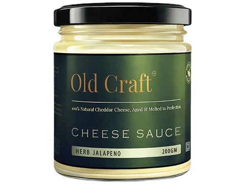 Old Craft Herb Jalapeno Cheese Sauce, 200 g