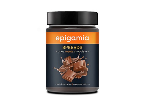 Epigamia  Spreads - Chocolate Hazelnut, Made from Ghee, Source of Omega 3, 250 g
