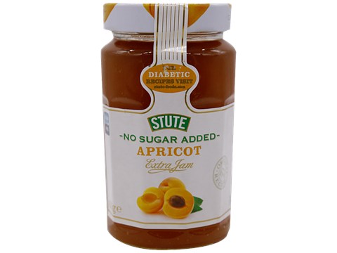 Stute  Apricot Extra Jam - No Sugar Added, Imported, 430 g