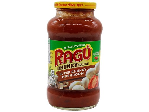 Ragu Pasta Sauce - Super Chunky Mushroom Chunky, 680 g