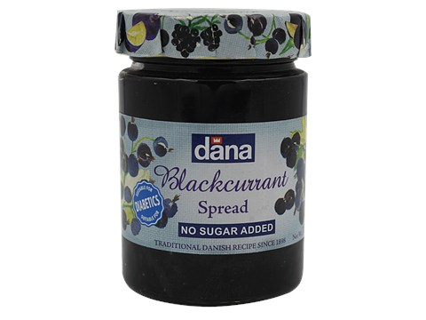 Dana Danish Diabetic Jam - Blackcurrant, 315 g