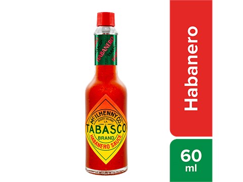 Tabasco Habanero Pepper Sauce, 60 ml
