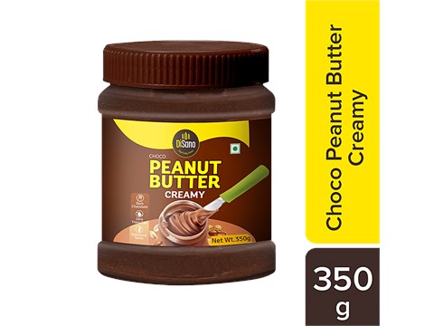 Disano Creamy Choco Peanut Butter, 350 g