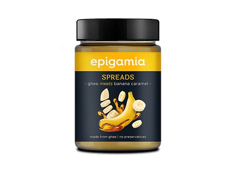 Epigamia  Spreads - Banana Caramel, 250 g