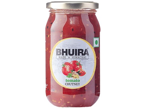 BHUIRA  Tomato Chutney/ Dip - With Antioxidants, Anti-Inflammatory Properties, 460 g
