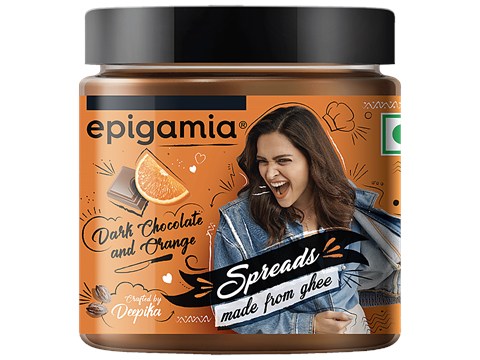 Epigamia  Ghee Spreads - Dark Chocolate Orange, 125 g